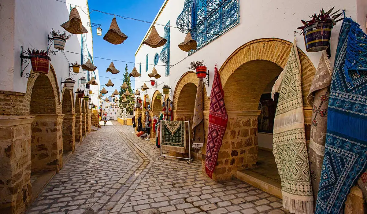 Tunisian Medina street